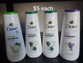 Dove Body Wash 20 FL OZ – 4 Scents