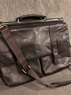 Solo Leather messenger bag