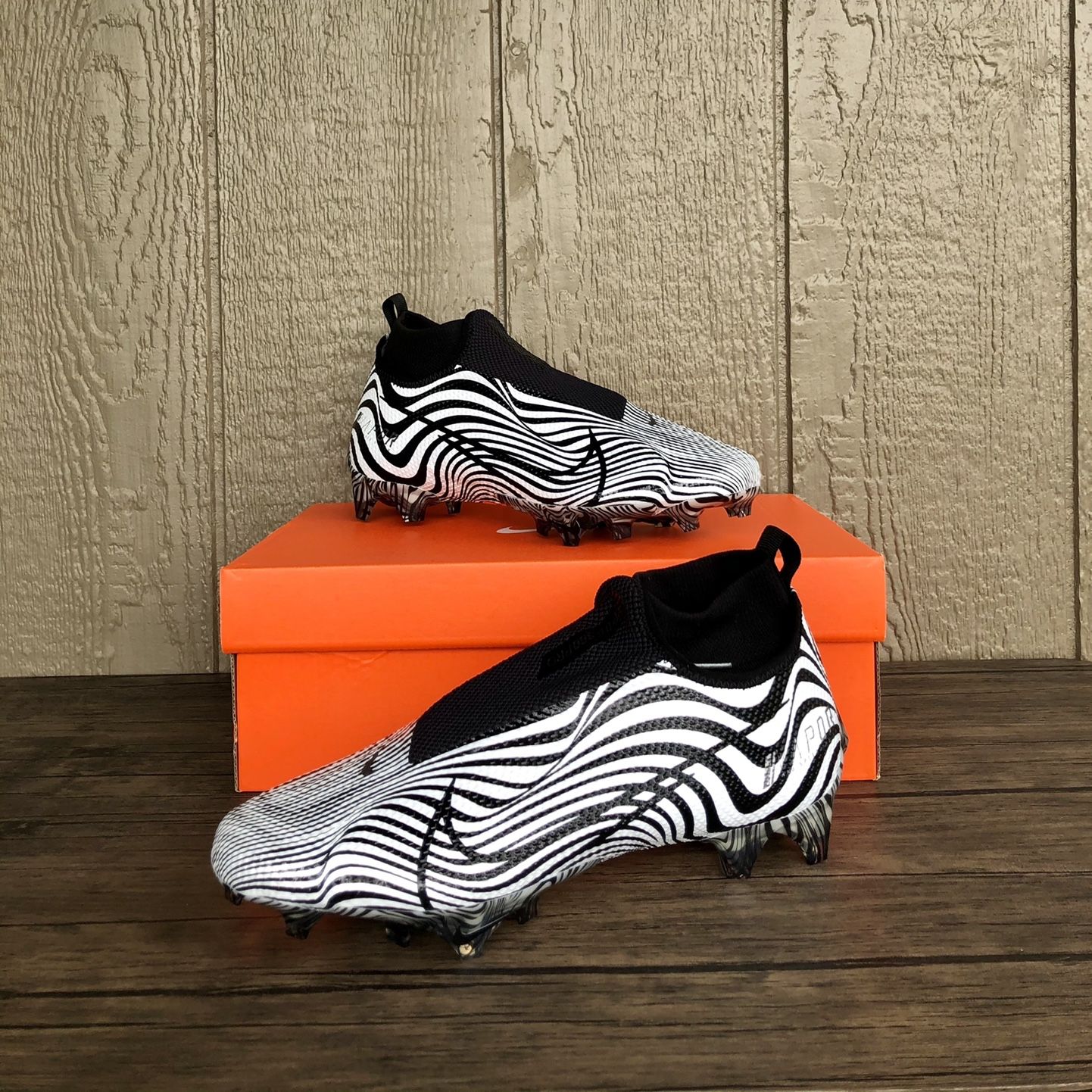 Nike Vapor Edge Elite FG zebra‎ football boots #football Nike Vapor Edge Elite FG zebra football boots | Mercari main image 3