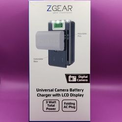 Universal Camera Battery Charger With LCD Display 