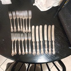 Antique Vintage Collectible Silverware