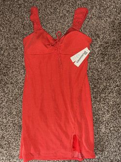 No boundaries ribbed knit dress