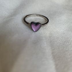 James Avery Pink Heart Ring 