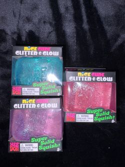 NEW NeeDoh Nice Cubes – Regular & Glitter and Glow