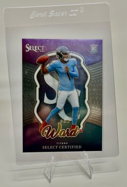 2025 Panini Select Cam Ward Select Certified Rookie Insert #2 Titans