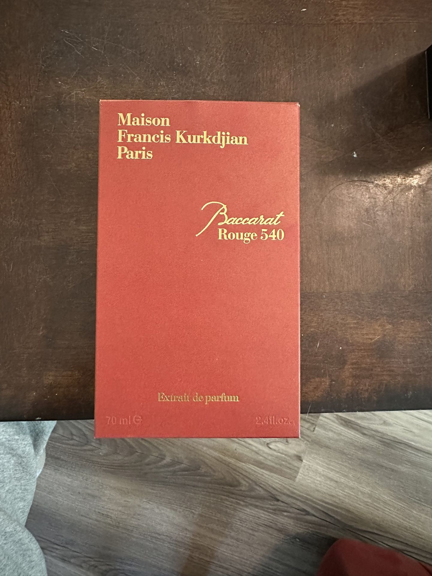 Maison Francis Kurkdjian Paris Baccarat Rouge 540