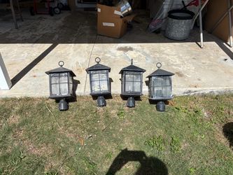 Lamp post tops