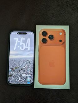 Unlocked iPhone 17 Pro 256 GB in Cosmic Orange (T-Mobile, AT&T, etc)