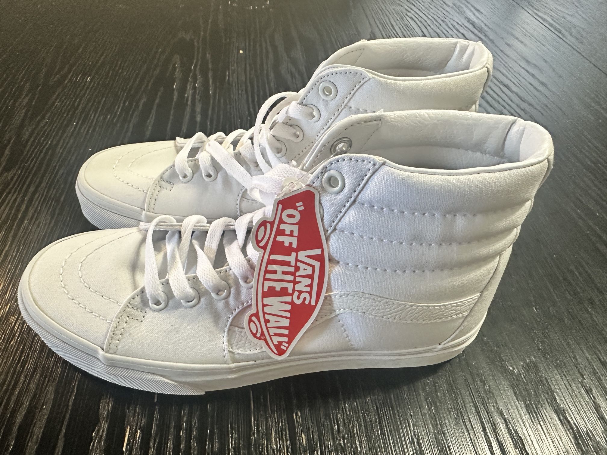 Vans/shoes (White High Tops) Men or Women’s
