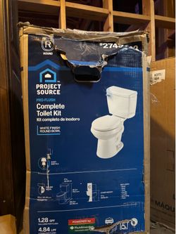 Brand new toilet