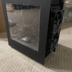 Gaming PC, Monitor, Apple Keyboard OBO