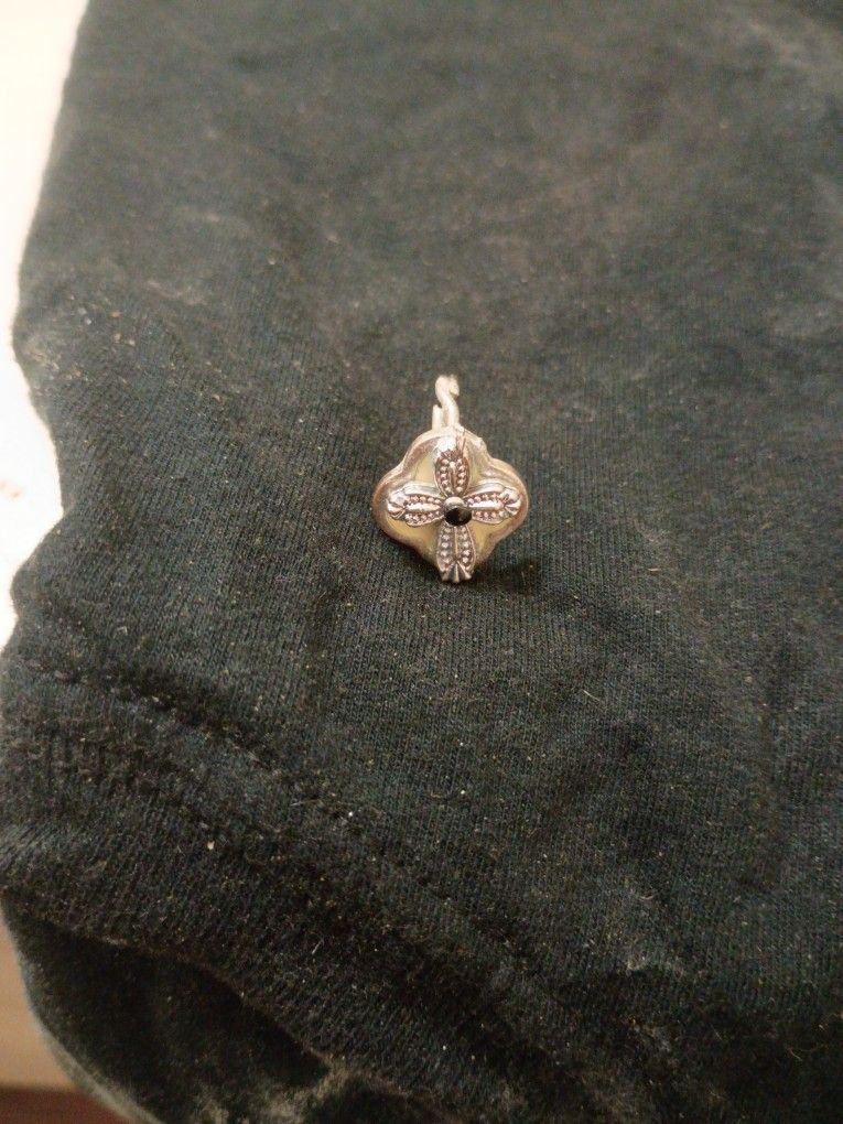 Kids Silver Cross Ring