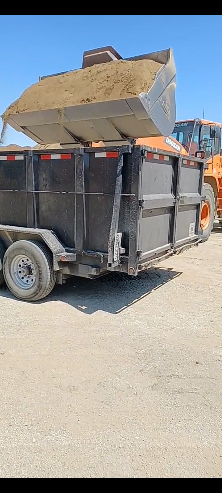 Big Dump Trailer  Bobcat !!!!!!!