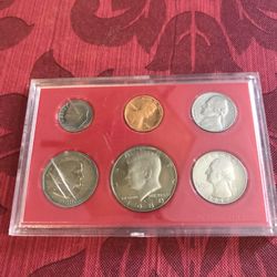 1980 U.S. 6 piece coin set in original packaging