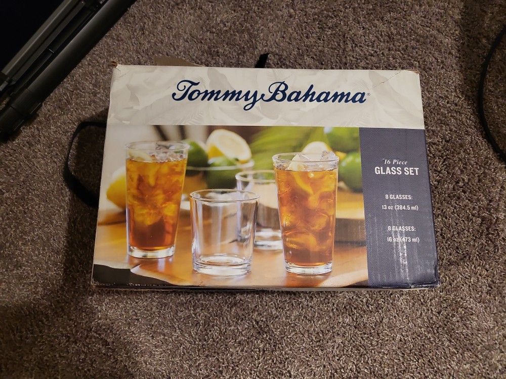 16 Piece Glass Set
