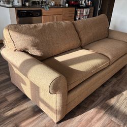 Brown Ethan Allen Couch 