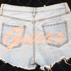 Guess Distressed Denim Shorts size Woman's 29 (size 8)