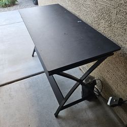 Black Desk Table
