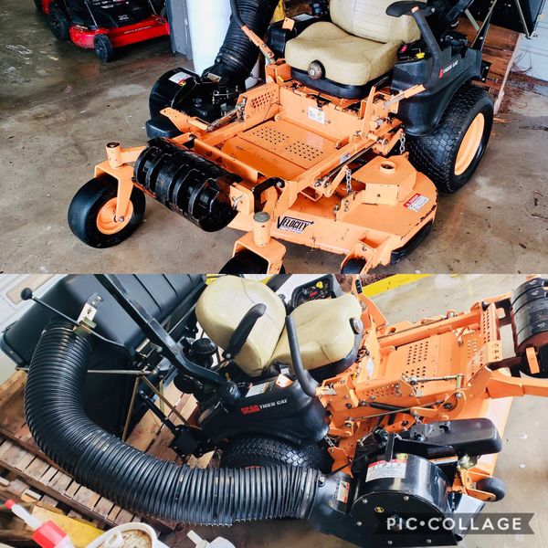 Scag Tiger Cat Zero Turn With or Without Vac System for ...