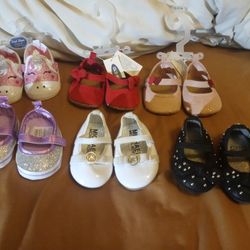 Little Girls Dress Shoes Lot 