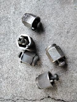 FREE - Plastic screw on WHEEL COVER LUG NUTS - FREE