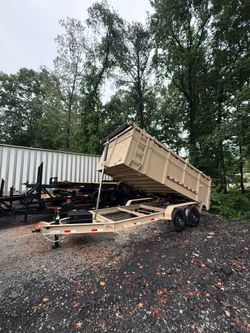 Brand new 2026 7x16 Dump trailer
