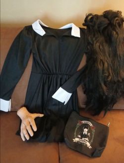 Addams family Wednesday costume size 7/8
