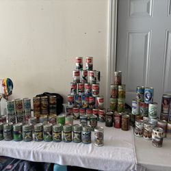Antique Beer Can Collection