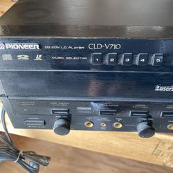 Karaoke Laser Disc Vintage Pioneer CLD-V710