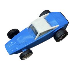 Vintage Nylint Blue & White Grand Prix Special Roadster Hot Rod Race Car USA