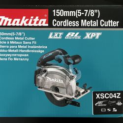 Makita 18v LXT Brushless 5-7/8” Metal Cutting Saw 
