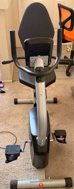 Recumbent exercise bike