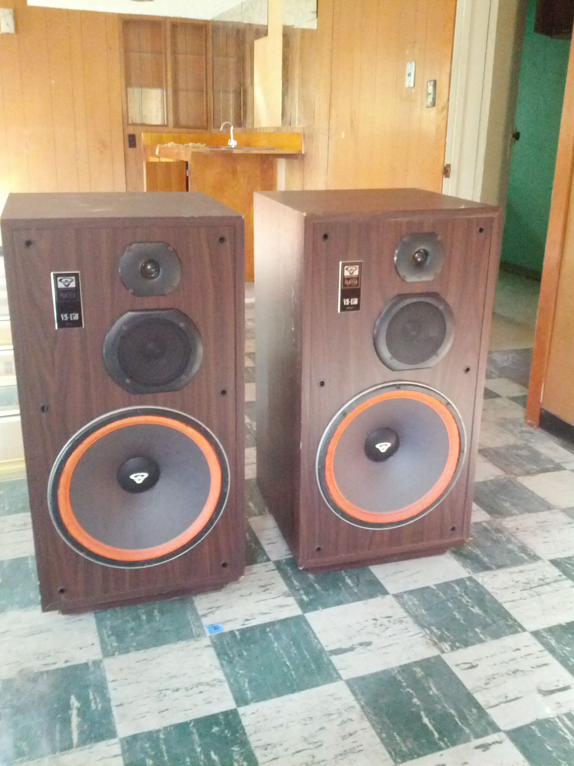 Cerwin Vega vs 150 speakers