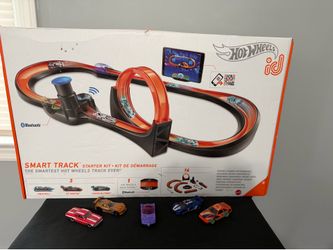 Hot Wheels id smart tracks set New