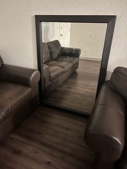Mirror and Couch Set For sale