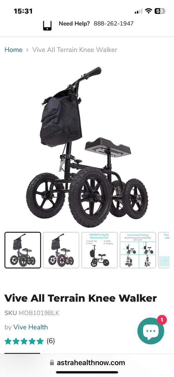 Vive All Knee Walker