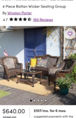 Patio Set Of Four Brand New Patio Chair Set Patio Rocking Chairs Brand New Outdoor Patio Furniture 🆕🚚🛺🆕