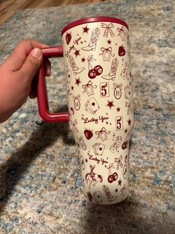 Lucky You Tumbler Mug with Handle