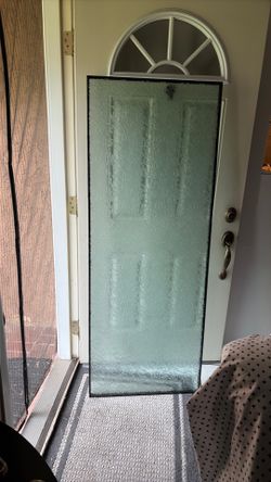 25in x 66.25in x .75in  insulated glass