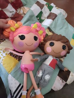 2- LALALOOPOSY DOLLS, $37 for both  & 1- doll mini included!   PICK ⛏️ UP ONLY   PICK ⛏️ UP ONLY