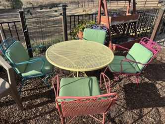 Patio Table And Chairs