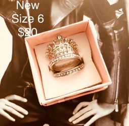 Crown Ring Size 6