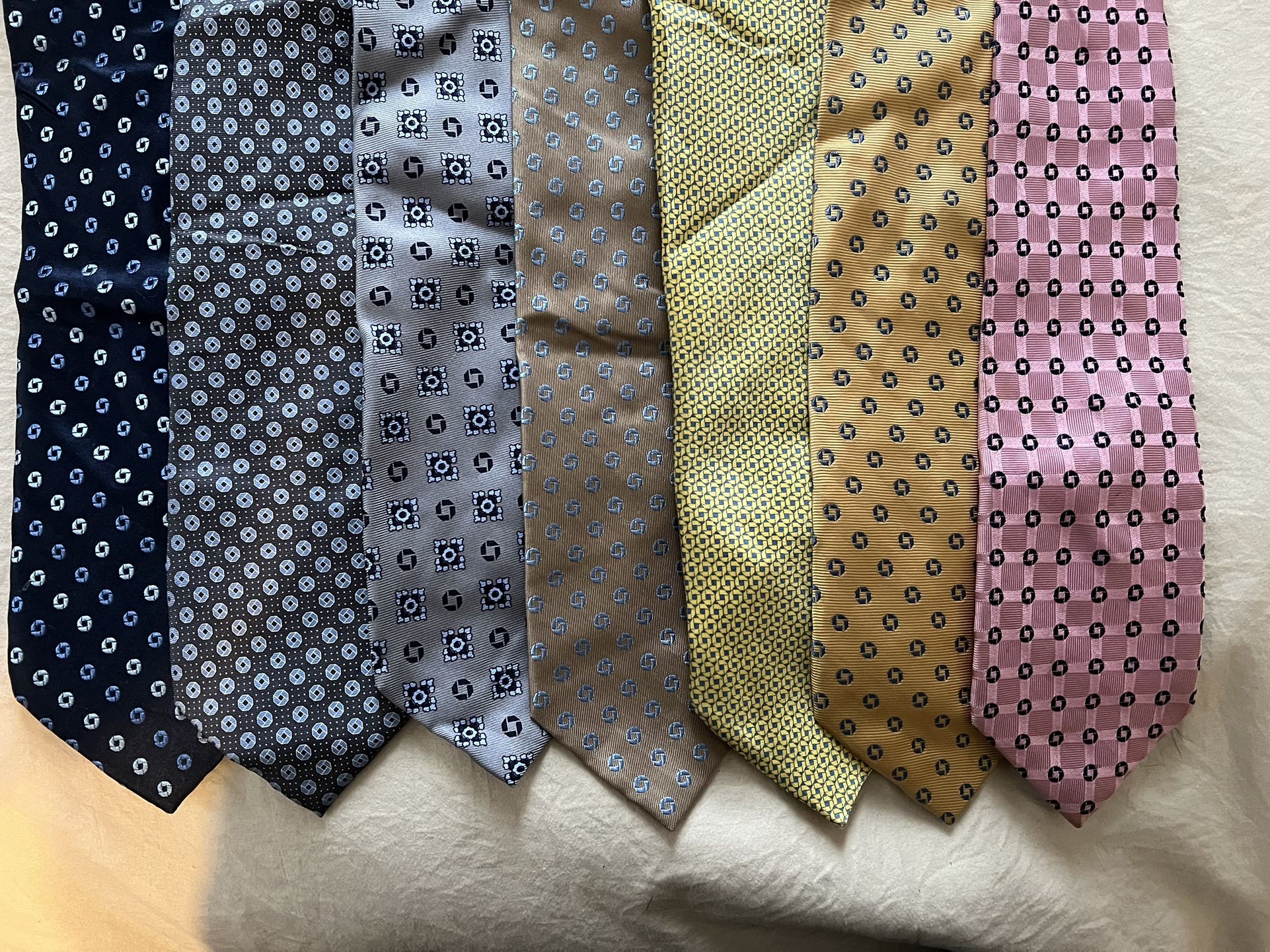 Chase Bank Ties Bundle Of 7