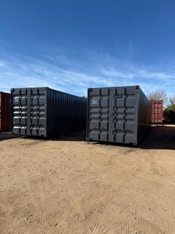 Storage shipping containers