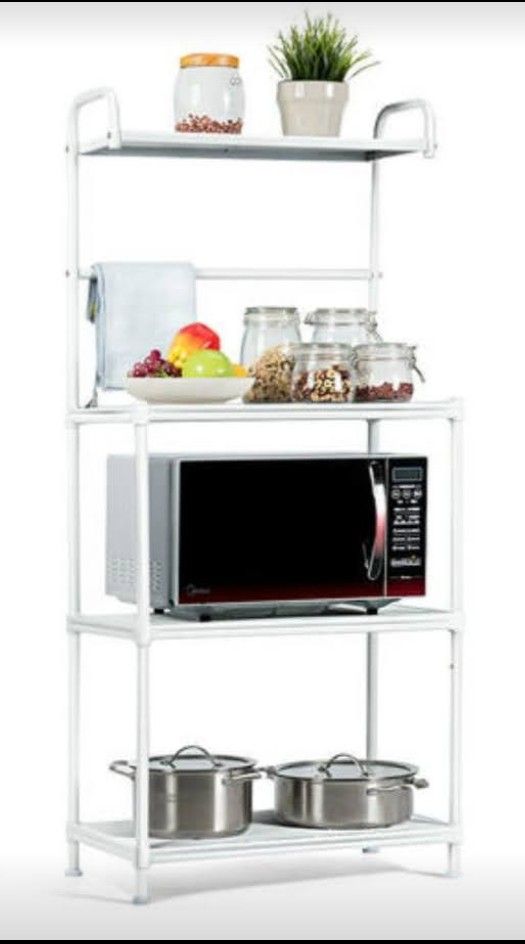 4 tier Microwave Kitchen Storage Rack NEW