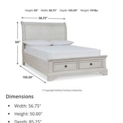 Ashley Robbinsdale Full Bed