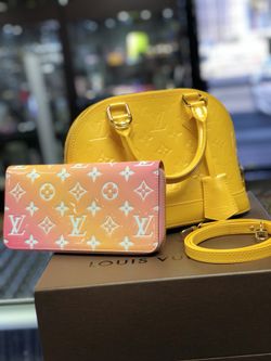 Louis Vuitton alma pm and Louis Vuitton wallet