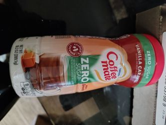 Coffee Mate Zero Sugar Vanilla Caramel Creamer 10.2oz