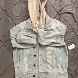 Medium Size Men Hybrid Jean Jacket