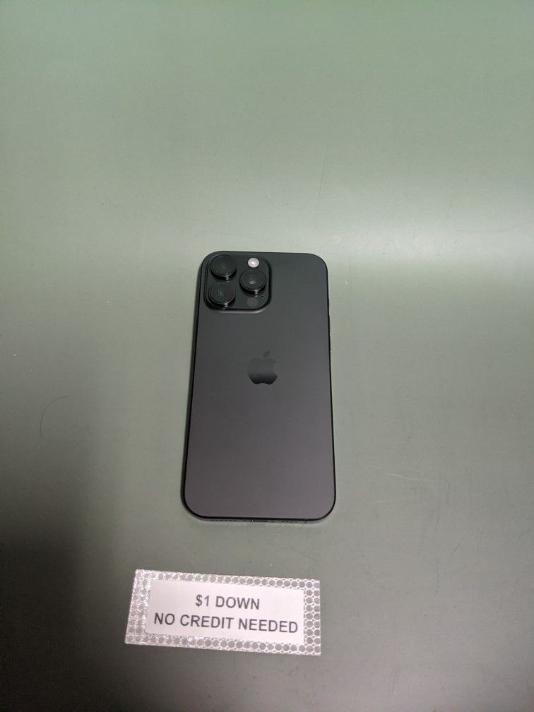 Apple IPhone 16 Pro Unlocked 128gb - 5 Dollars Down No Credit Needed!